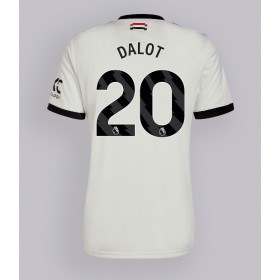 Pánské fotbalový oblečení Manchester United Diogo Dalot #20 Tretí košile 2024-25 Krátkým Rukávem